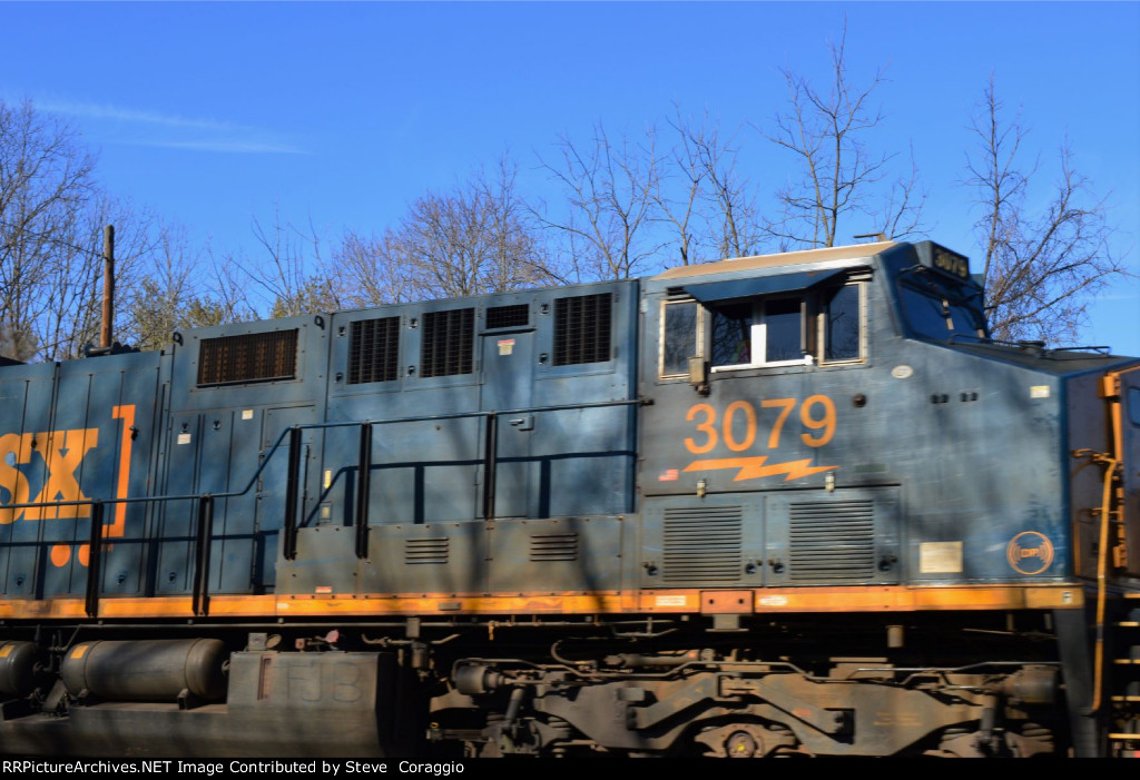 CSX 3079 Cab View